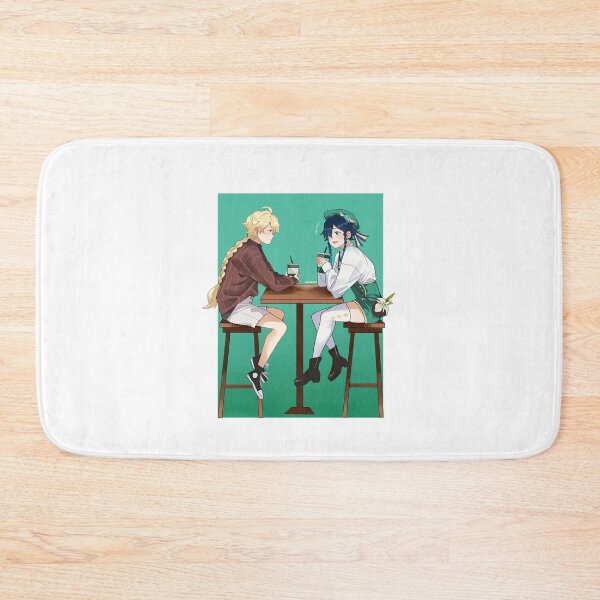 Item preview, Impacto de Genshin - Día libre de Aether y Venti designed and sold by MykaAndSalmon.