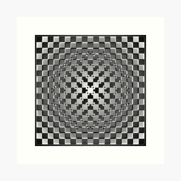 Aperçu de l'œuvre ILLUSION D'OPTIQUE créée et vendue par Dittsim.