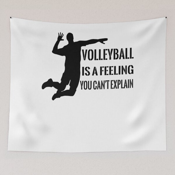 Item preview, Sport Quotes Volleyball is a feeling you can't explain T-shirts designed and sold by Shirtssprea.