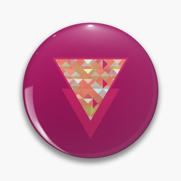 Item preview, Pink Geometric Triangles designed and sold by ClaudiaGrosso.