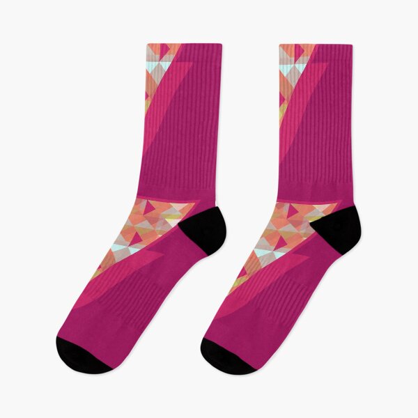 Item preview, Pink Geometric Triangles designed and sold by ClaudiaGrosso.