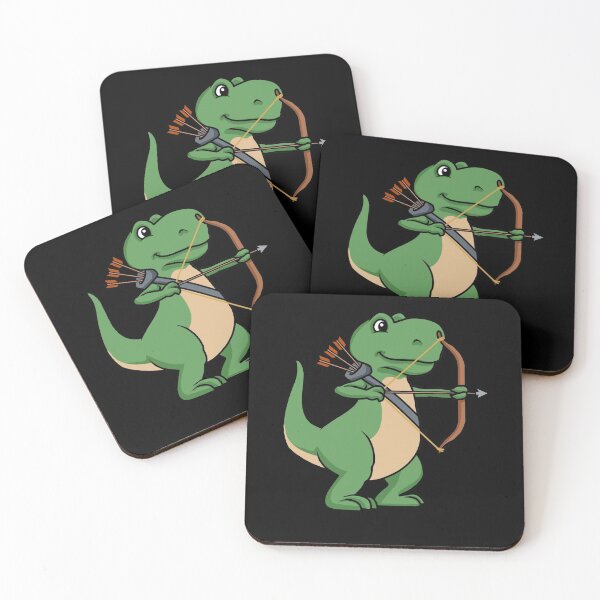 Item preview, Dinosaur Archery Gift Kids Bow Hunting Archery Gift T Rex designed and sold by DSWShirts.