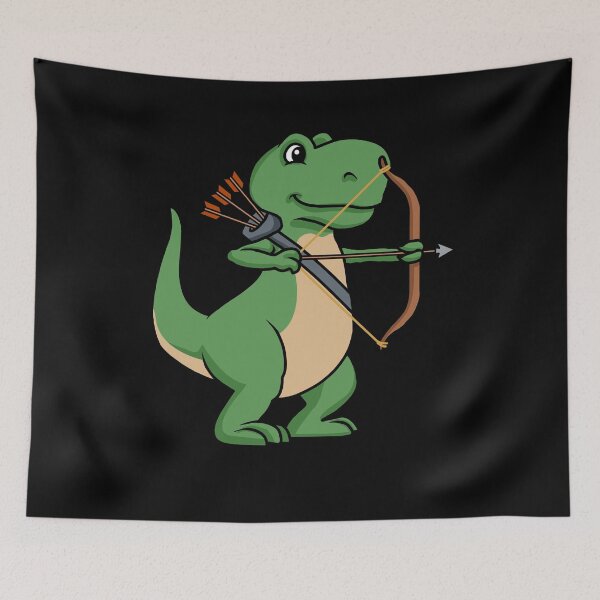 Item preview, Dinosaur Archery Gift Kids Bow Hunting Archery Gift T Rex designed and sold by DSWShirts.
