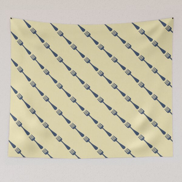 Item preview, Blue forks designed and sold by tetibright.
