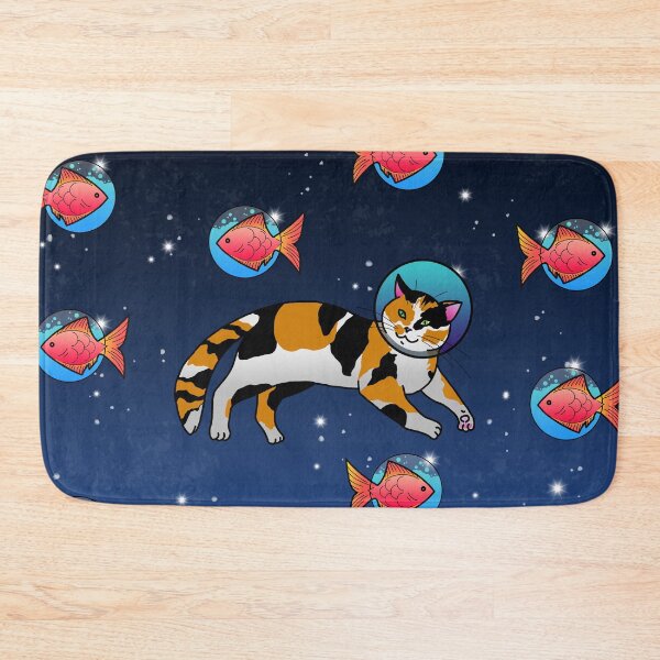 Item preview, Space Cat and Space Fish designed and sold by OrangeSiren.