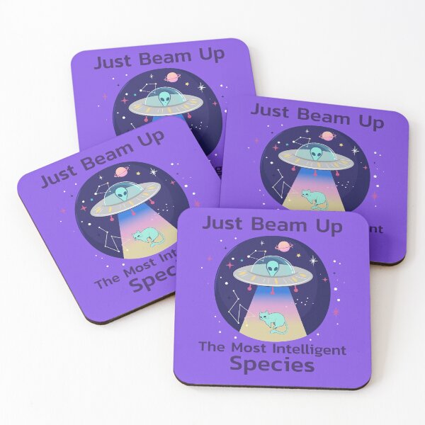Item preview, Just Beam Up The Most Intelligent Species - Cat Lover designed and sold by Adonalyn.