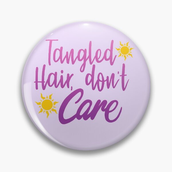 Item preview, tangled hair, don't care designed and sold by Narniax.