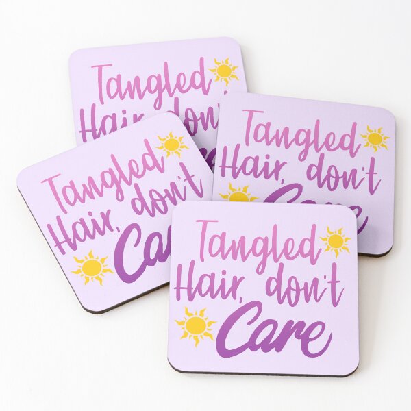 Item preview, tangled hair, don't care designed and sold by Narniax.