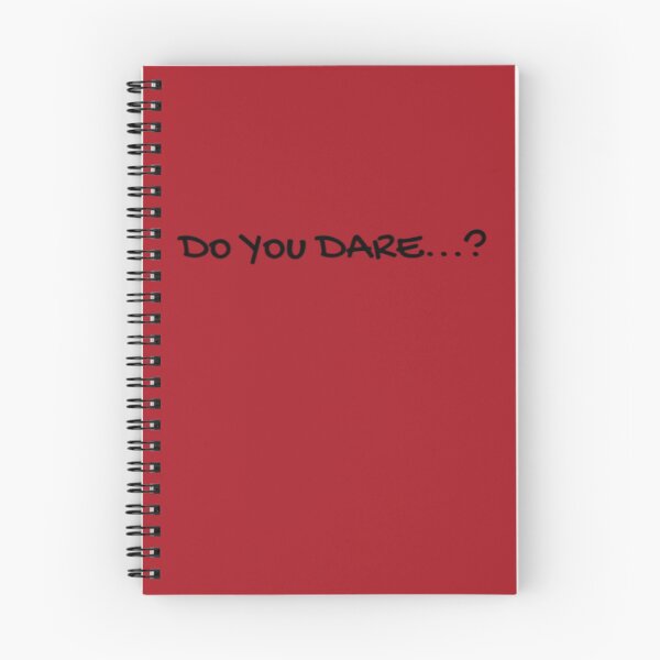 Item preview, Do you dare red journal designed and sold by BloompodDesigns.