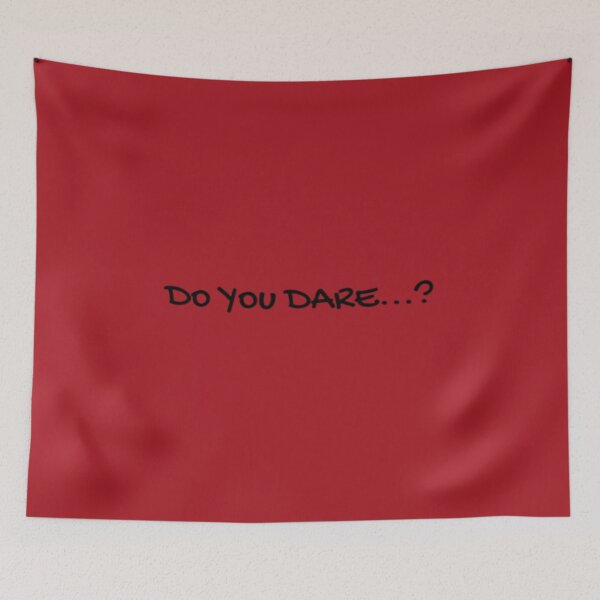 Item preview, Do you dare red journal designed and sold by BloompodDesigns.