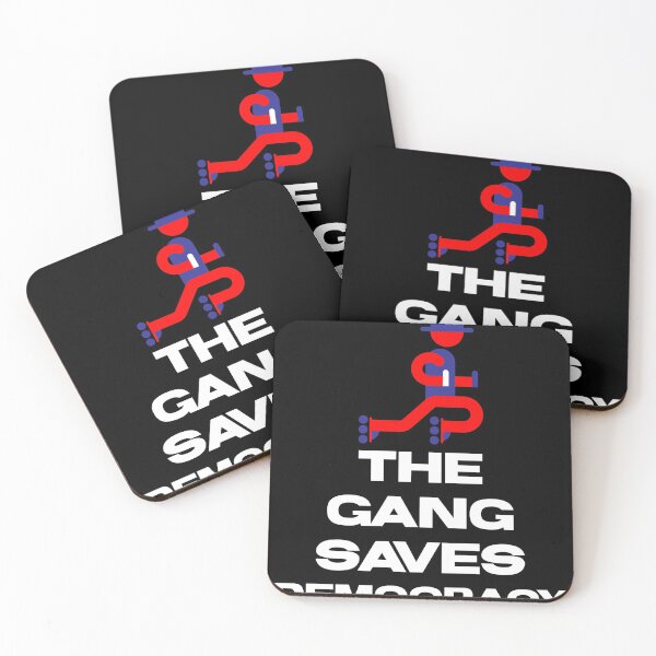 Item preview, The gang saves democracy designed and sold by MihneaL.