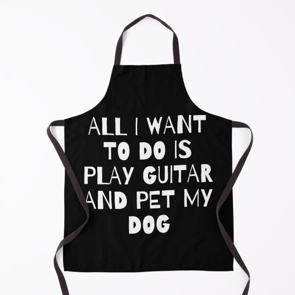Item preview, All I Want to do is play Guitar and pet my Dog designed and sold by fantasticpud.