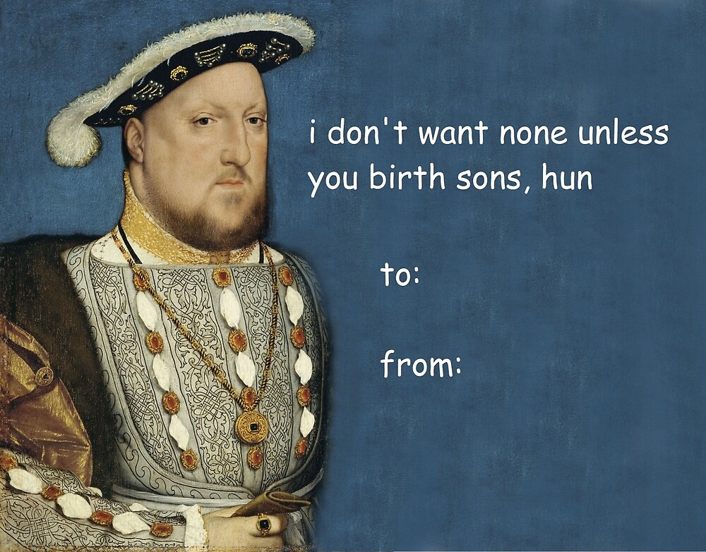 king henry viii declared valentines day