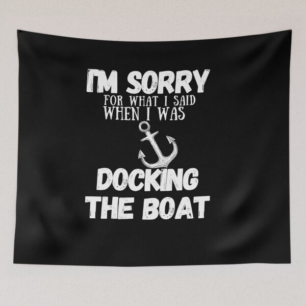 Item preview, I'm Sorry For What I Said When I Was Docking The Boat Funny Pontoon Captain Boat Lake Boating Pontoon Boat Gift designed and sold by Norstyle.