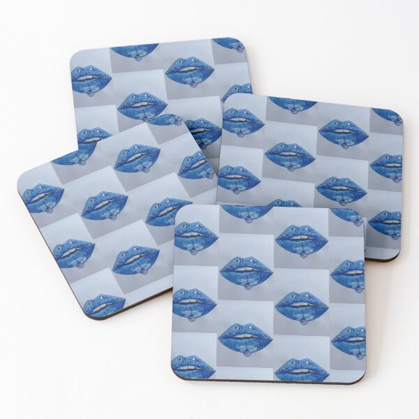 Item preview, Blue lips designed and sold by shaz141.