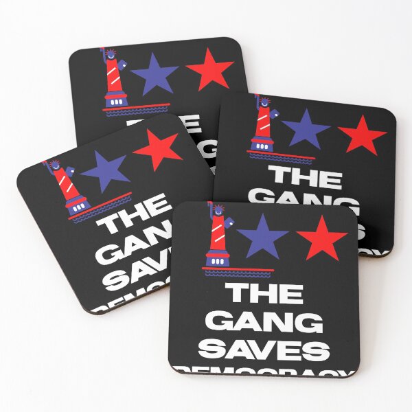 Item preview, The gang saves democracy designed and sold by MihneaL.
