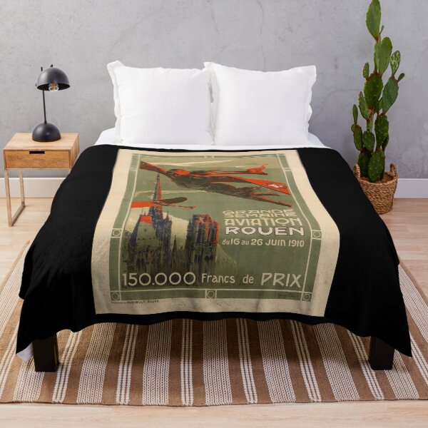 Item preview, retro classic Rouen poster designed and sold by CorasPosters.
