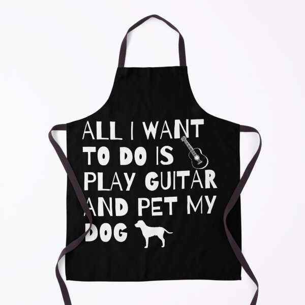 Item preview, All I Want to do is play Guitar and pet my Dog designed and sold by fantasticpud.