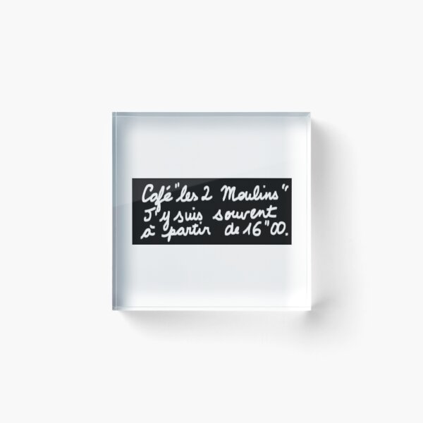 Item preview, Amelie 2001 Photo Booth Sign designed and sold by TYPhoenicians.