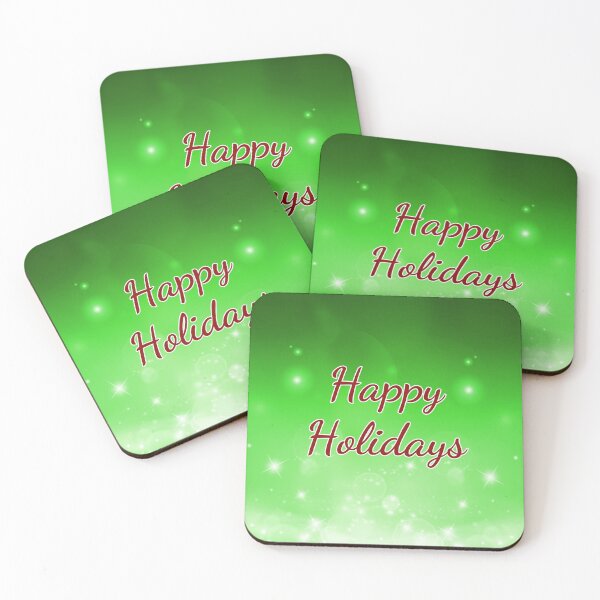 Item preview, Happy Holidays Lights - Christmas Design (Green) designed and sold by SMilllar.