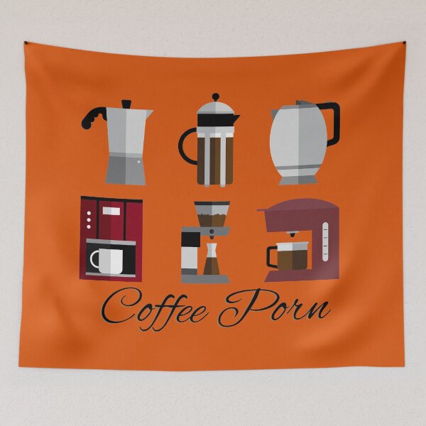 Item preview, Coffee Maker Porn designed and sold by Warrior Veteran Clothing.