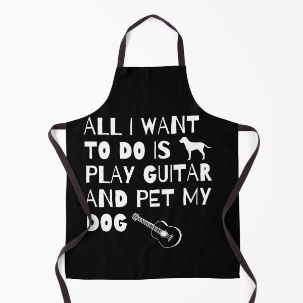 Item preview, All I Want to do is play Guitar and pet my Dog designed and sold by fantasticpud.