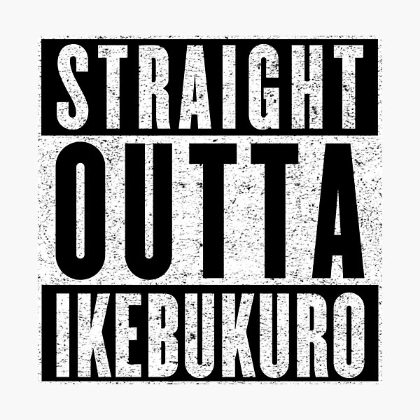 Aperçu de l'œuvre Otaku avec attitude : Ikebukuro créée et vendue par tuliptreetees.