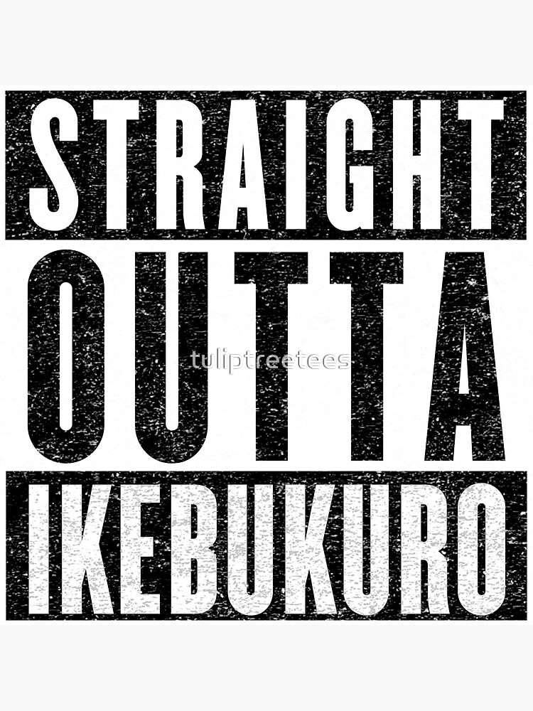 Aperçu 3 sur 3. Sticker avec l'œuvre Otaku avec attitude : Ikebukuro créée et vendue par tuliptreetees.
