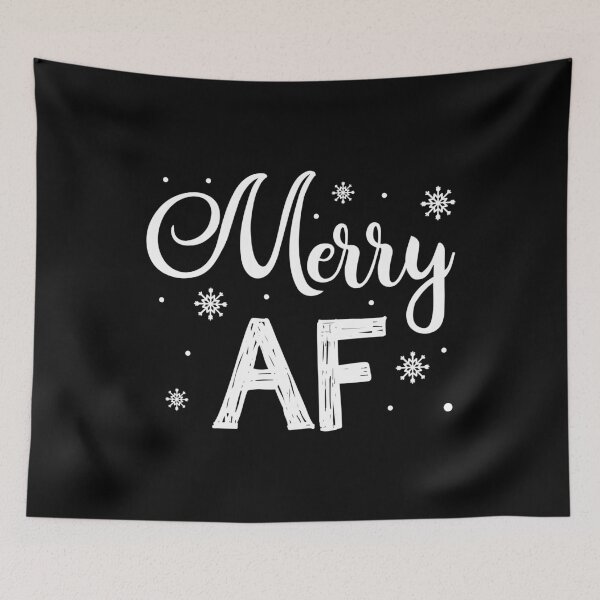 Item preview, Christmas Merry AF Funny Xmas Holiday Present designed and sold by haselshirt.