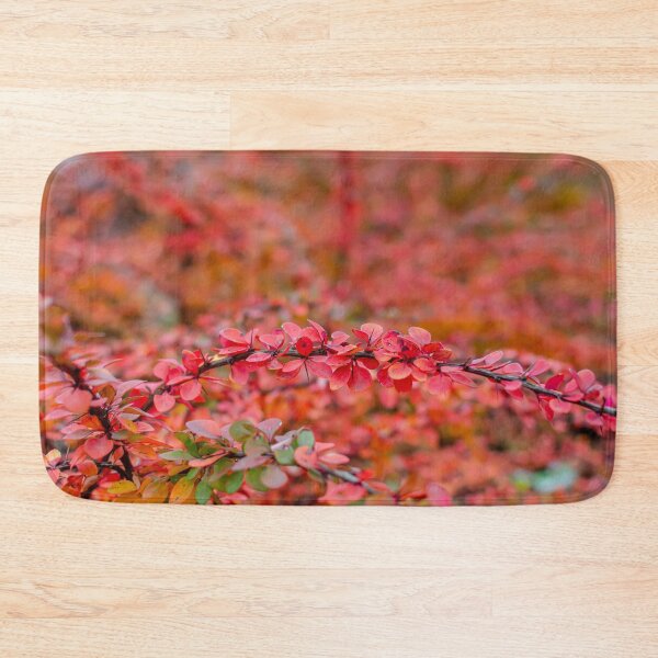 Item preview, Autumn background of barberry bush leaves designed and sold by lena-maximova.