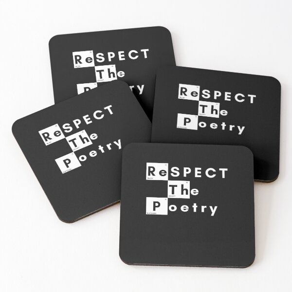 Item preview,  Funny Respect The Poetry Gift Black T-Shirt designed and sold by WearYourMood.