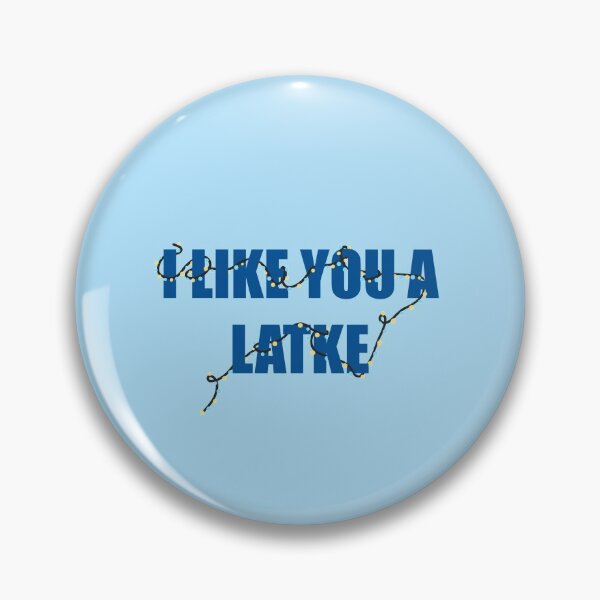 Item preview, I Like You a Latke designed and sold by shtkthtstks.