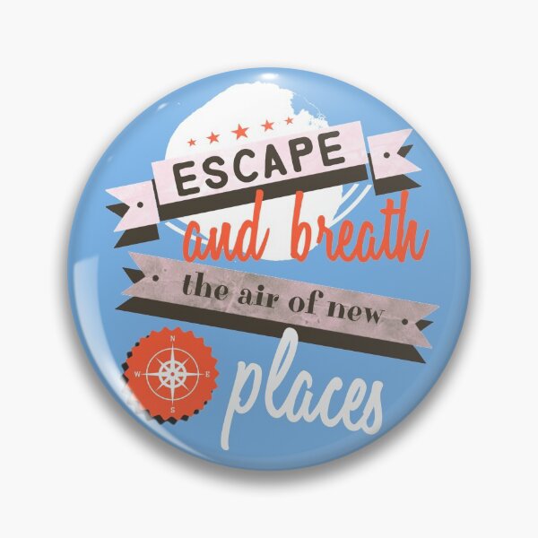 Item preview, Escape and breath the air of new places  designed and sold by ElenaDanilo.