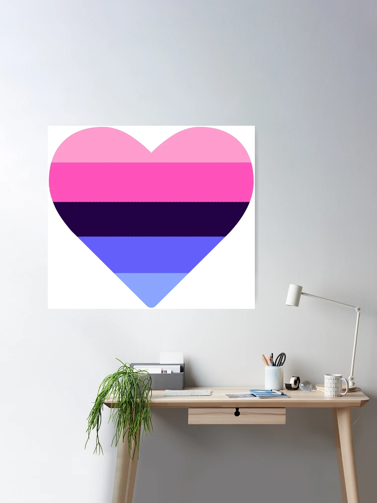 Omnisexual Pride Heart Patch – The Craftinista