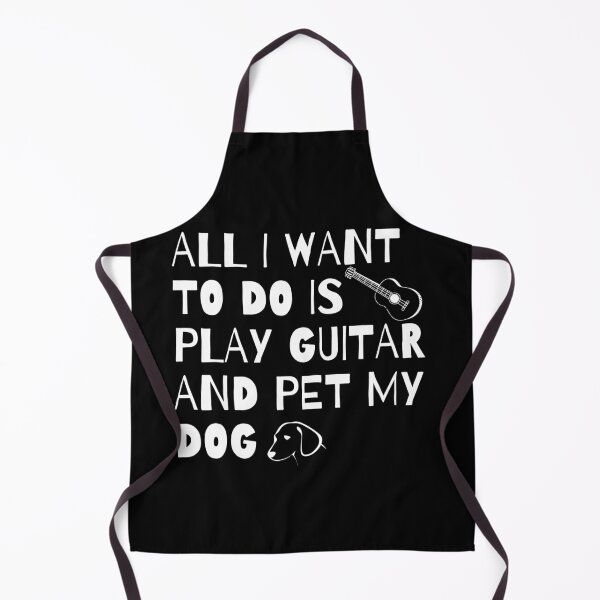 Item preview, All I Want to do is play Guitar and pet my Dog designed and sold by fantasticpud.