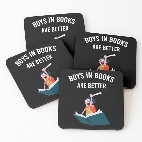 Item preview, Boys In Books Are Better designed and sold by MJLdesigns.