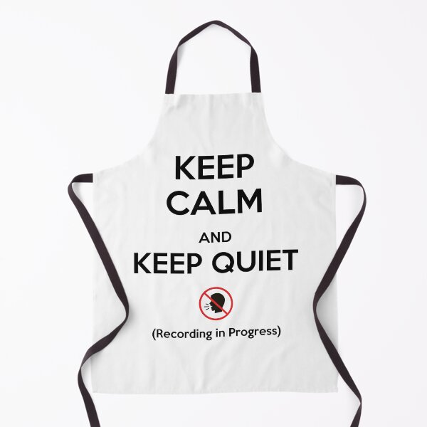 Item preview, Keep Calm and Keep Quiet designed and sold by DanLopesMerch.