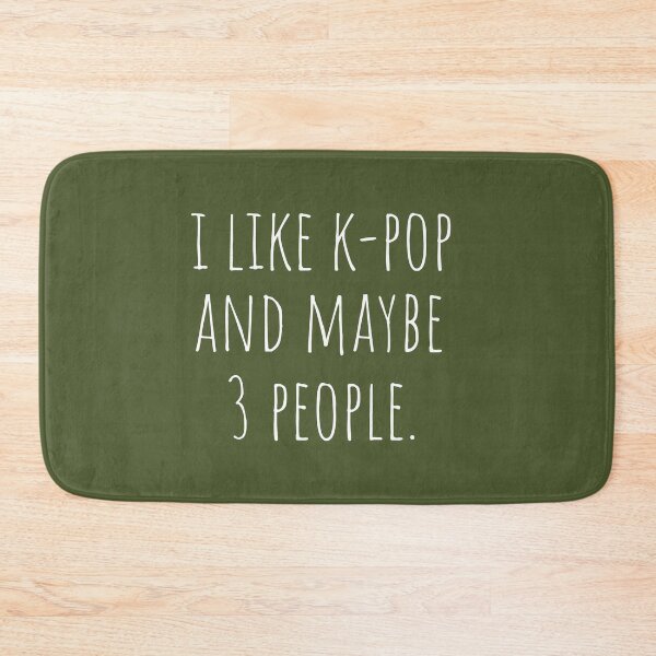 Item preview, I Like K-pop and Maybe 3 People Autumn Green designed and sold by cutetype.