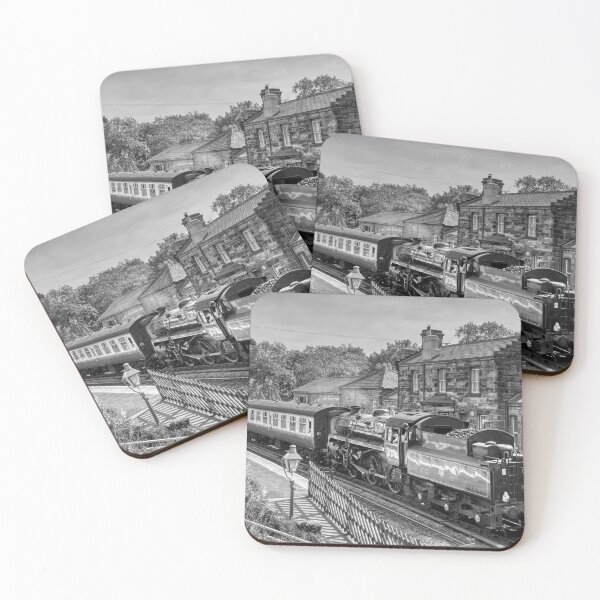 Item preview, Goathland Station - Black and White designed and sold by Steve H Clark.