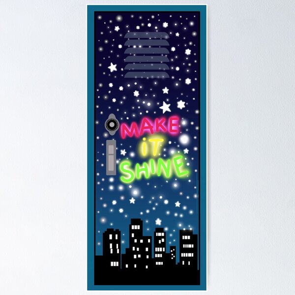 Item preview, Tori's Make It Shine Locker designed and sold by Kathryn’s Designs.
