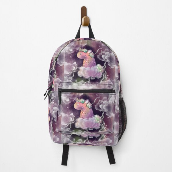 Item preview, unicorn on a cloud among lightning designed and sold by fiolika.
