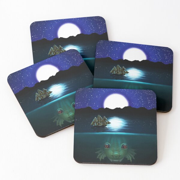Item preview, Moonlight Underwater designed and sold by fennelfoxart.