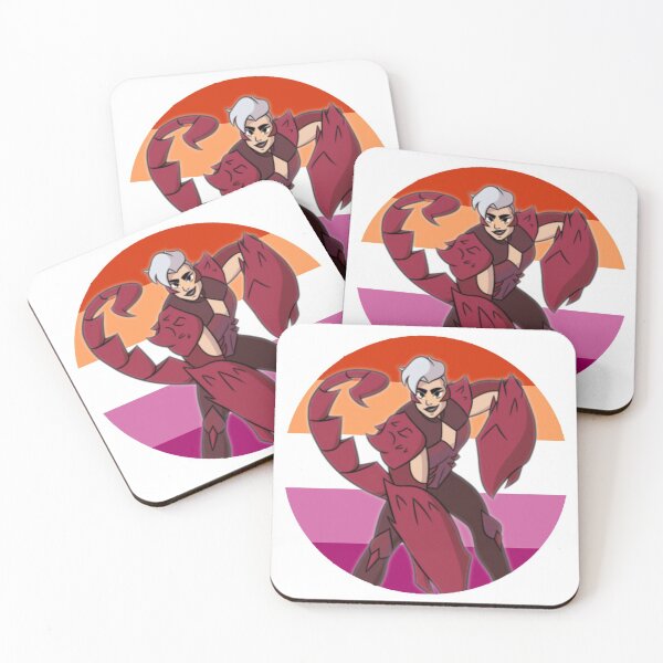 Item preview, Scorpia She-Ra Lesbian Flag SPOP designed and sold by feardeargcrafts.