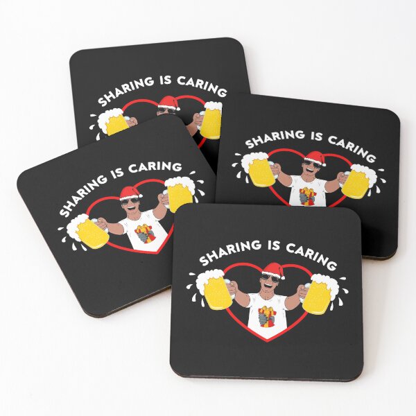 Item preview, Sharing Is Caring Funny Beer Lover Gift T-Shirt For Christmas designed and sold by Paulina Vanlife.