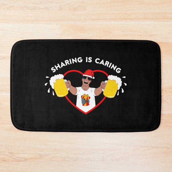 Item preview, Sharing Is Caring Funny Beer Lover Gift T-Shirt For Christmas designed and sold by Paulina Vanlife.