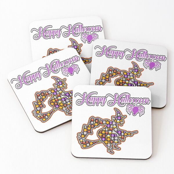 Item preview, Scary and Beautiful Witch with Emojis for a Happy Halloween designed and sold by Shekevara.