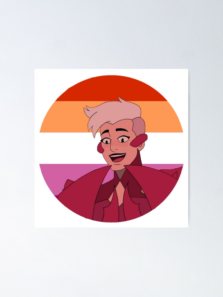 Scorpia She Ra Lesbian Flag Spop Poster By Queerwriter Redbubble 7161