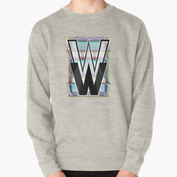 Wrong Windows Double-W Logo Variant #4 (RGB Casement/Pinched) Pullover Sweatshirt