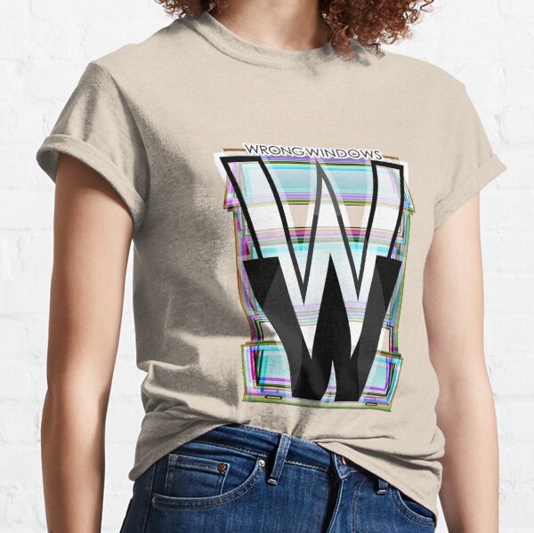 Wrong Windows Double-W Logo Variant #4 (RGB Casement/Pinched) Classic T-Shirt