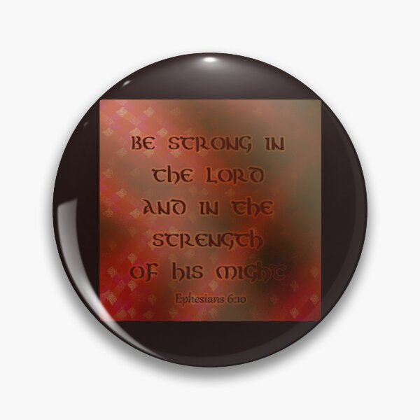 Item preview, Be Strong Inspirational Verse designed and sold by LindaCooke.